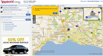 Yahoo Map-Search